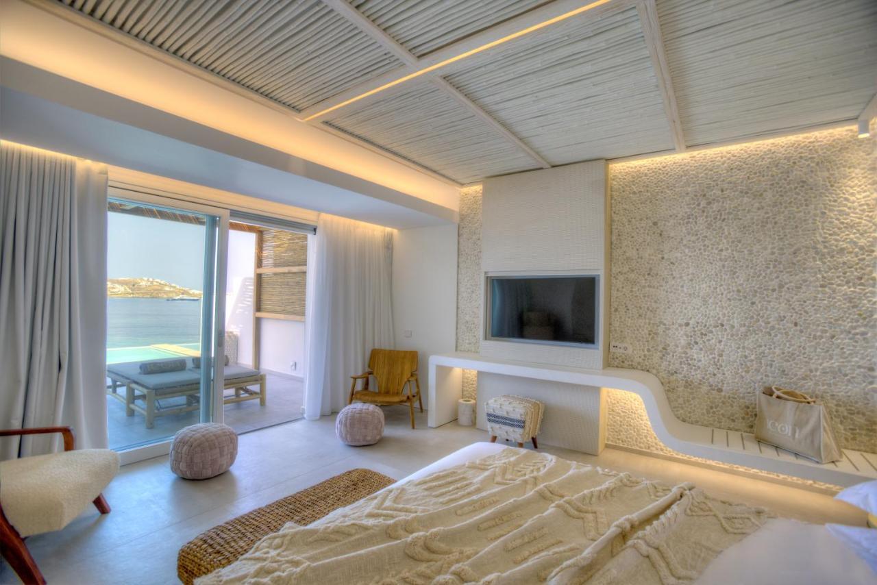 Icon Mykonos Hotel Megali Ammos  ภายนอก รูปภาพ