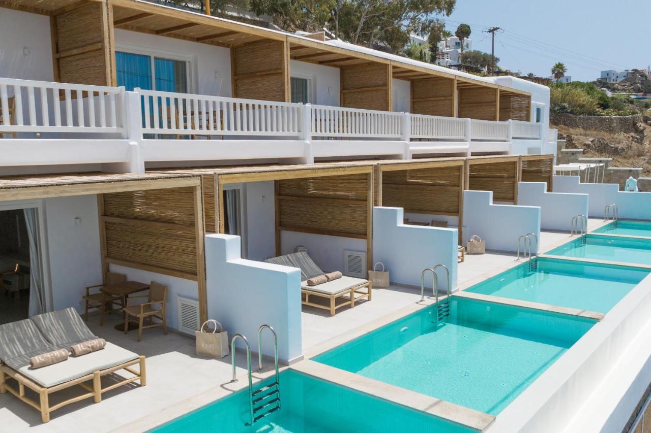 Icon Mykonos Hotel Megali Ammos  ภายนอก รูปภาพ