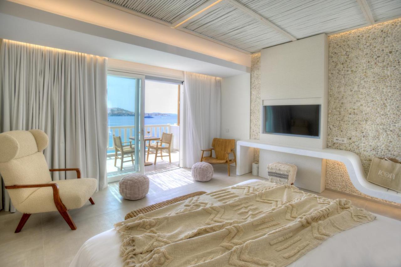 Icon Mykonos Hotel Megali Ammos  ภายนอก รูปภาพ