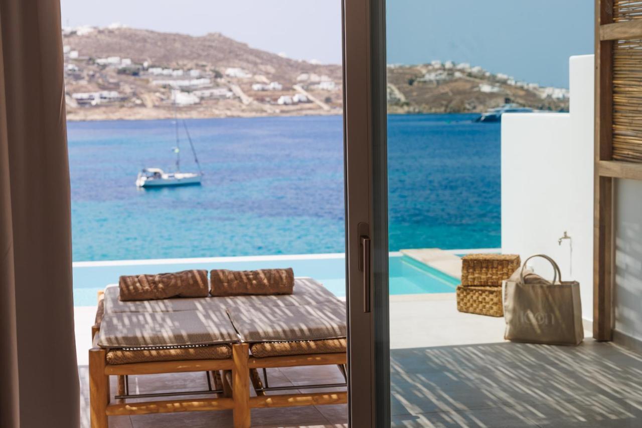 Icon Mykonos Hotel Megali Ammos  ภายนอก รูปภาพ