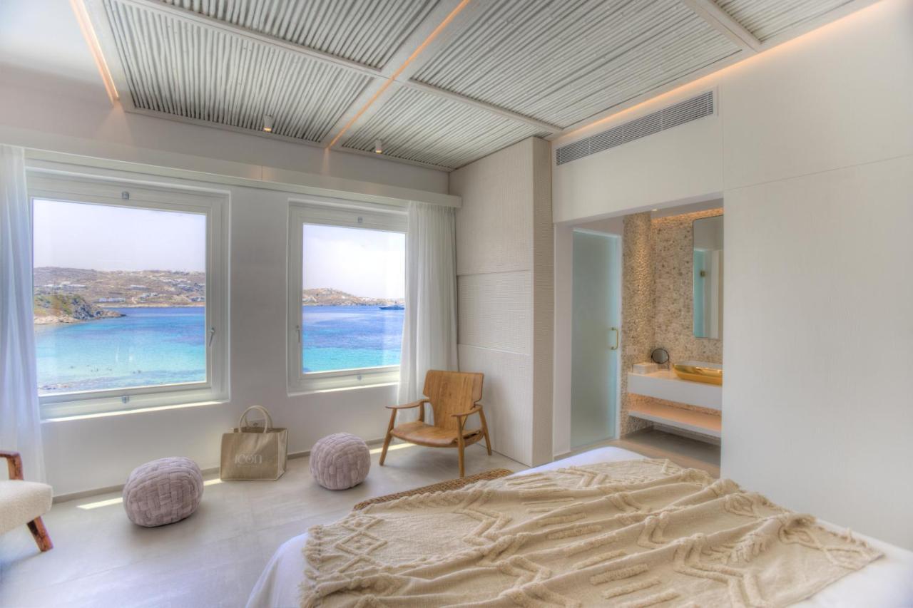 Icon Mykonos Hotel Megali Ammos  ภายนอก รูปภาพ