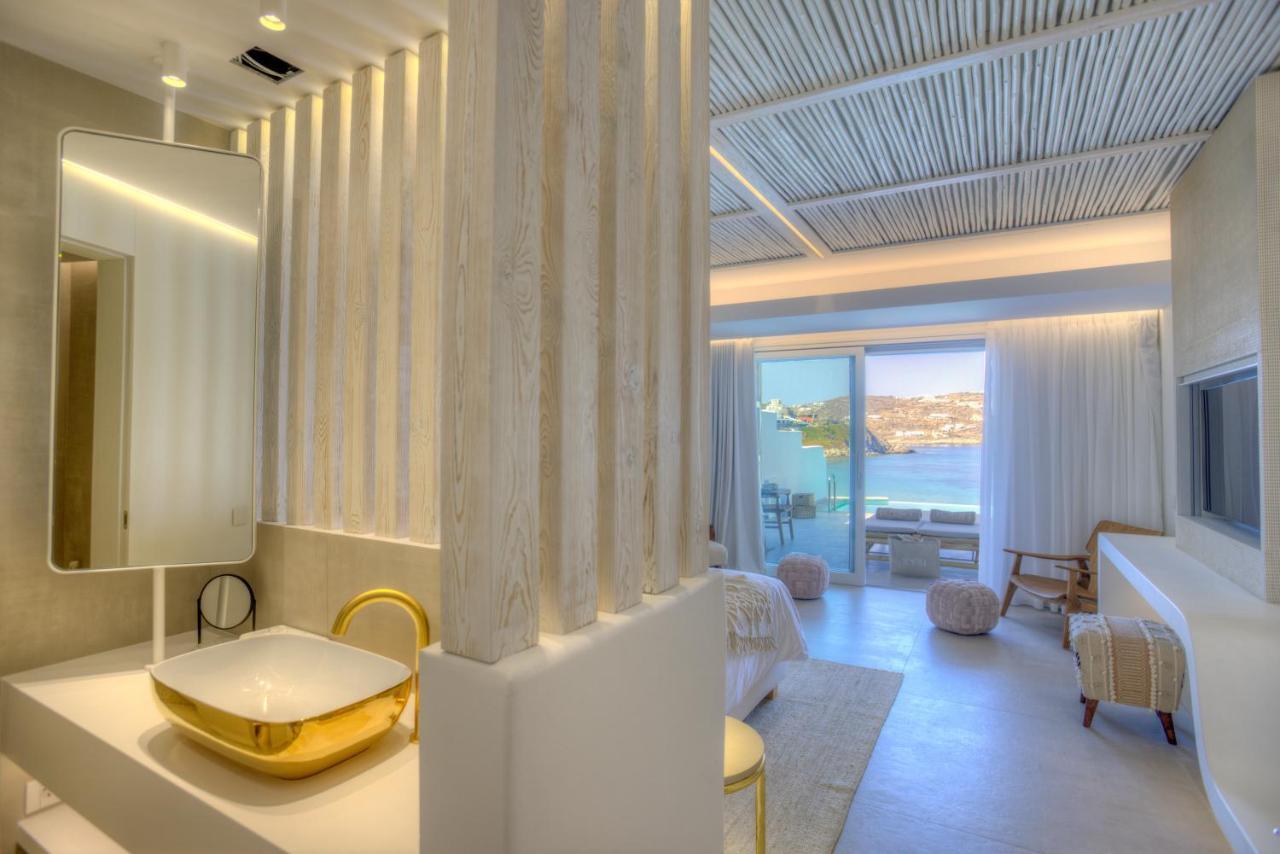 Icon Mykonos Hotel Megali Ammos  ภายนอก รูปภาพ