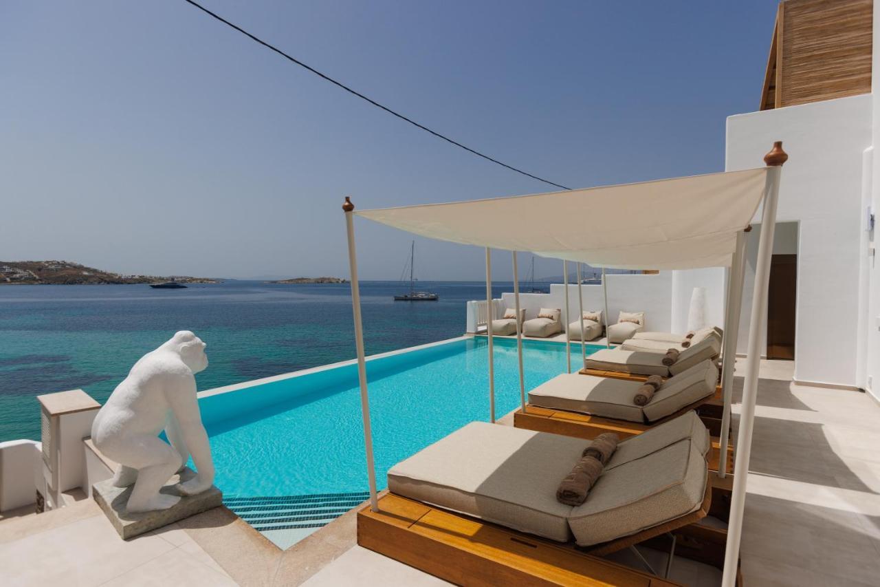 Icon Mykonos Hotel Megali Ammos  ภายนอก รูปภาพ