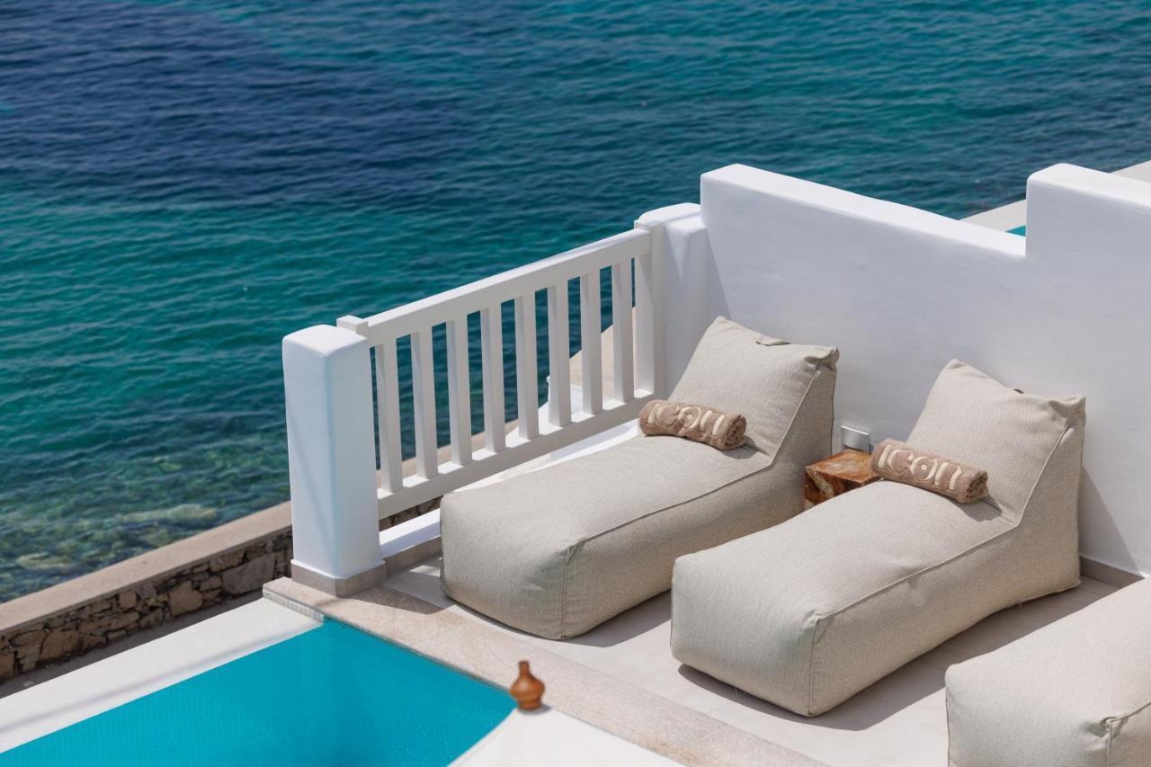 Icon Mykonos Hotel Megali Ammos  ภายนอก รูปภาพ